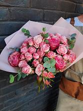 Букет цветов из:  Розы в Грибановском